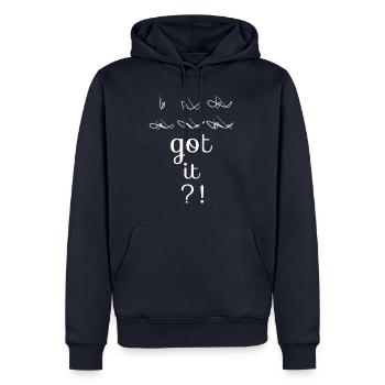 Choir Director Orchestra Conductor Choirs Got it? - Männer Premium Bio Hoodie - Navy - Vorne - Nico (187cm)