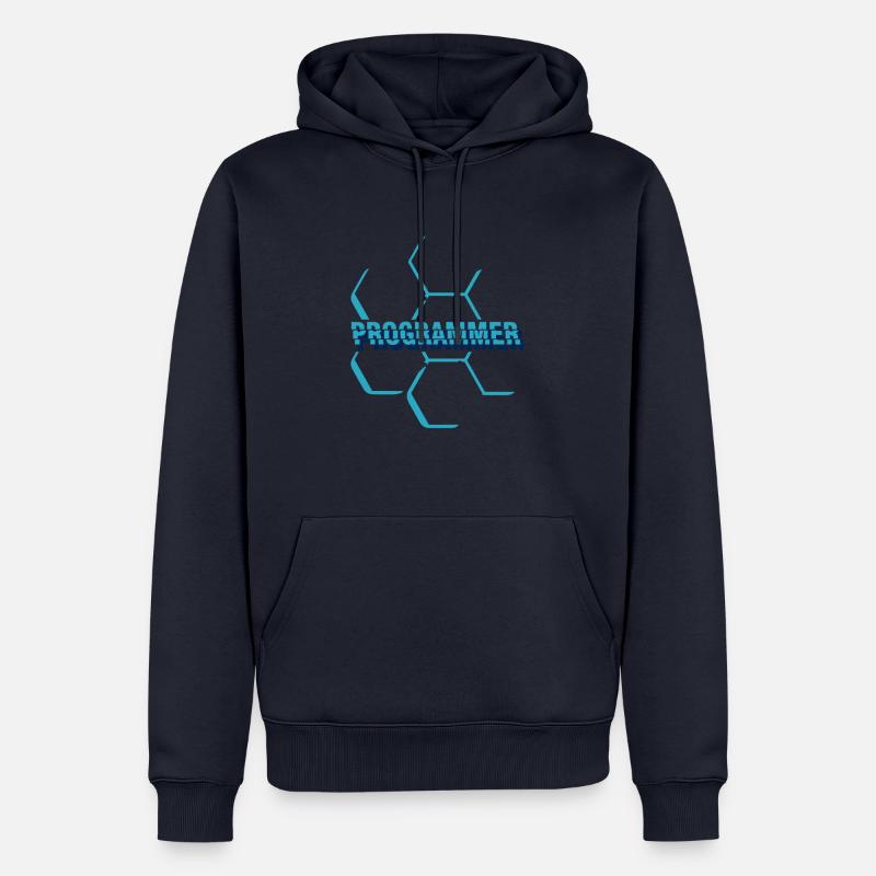 Computer programmer - Programmierer - Männer Premium Bio Hoodie - Navy