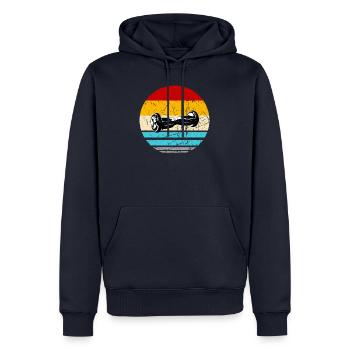 Hoverboard E-Board Skateboard Hovern - Sweat à capuche Premium bio Homme - bleu marine - Devant - Nico (187cm)