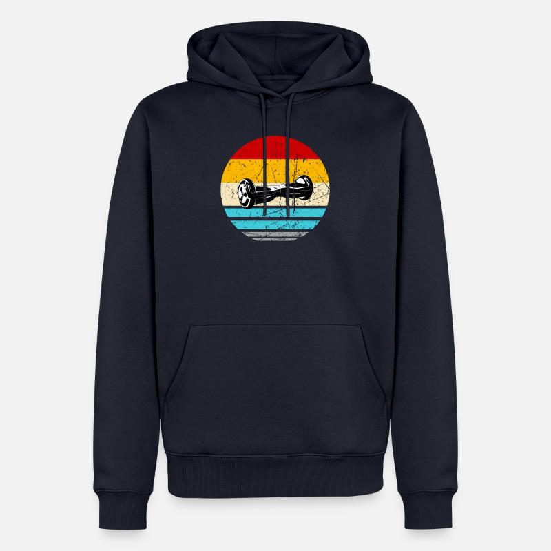 Hoverboard E-Board Skateboard Hovern - Sweat à capuche Premium bio Homme - bleu marine