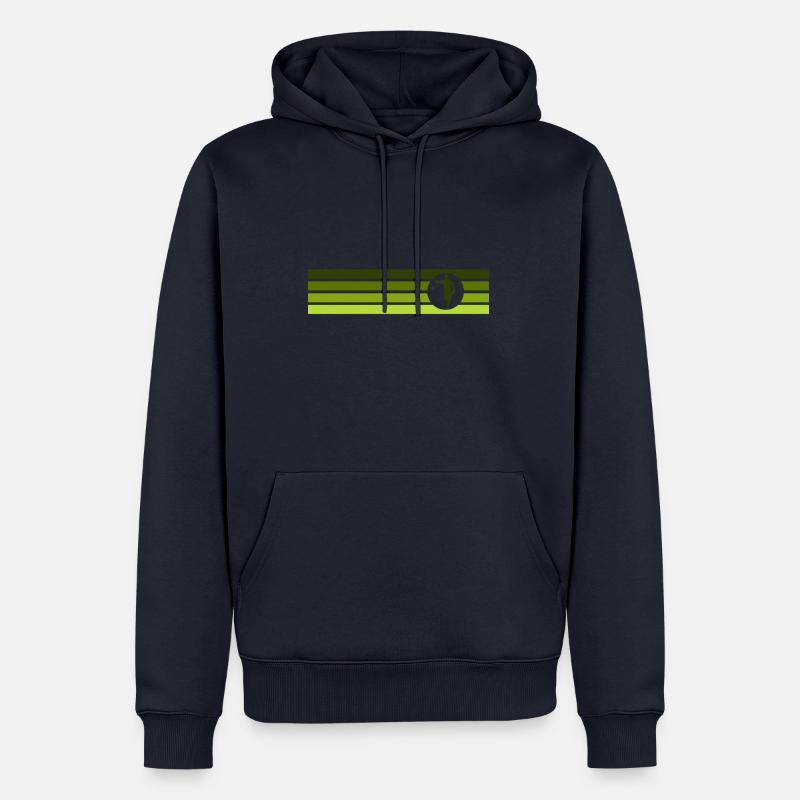Discgolf Discgolf Disc - Männer Premium Bio Hoodie - Navy