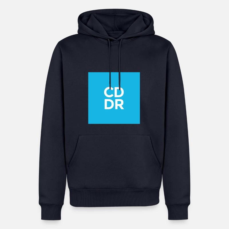 CodeDoor Logo 2024 - Männer Premium Bio Hoodie - Navy