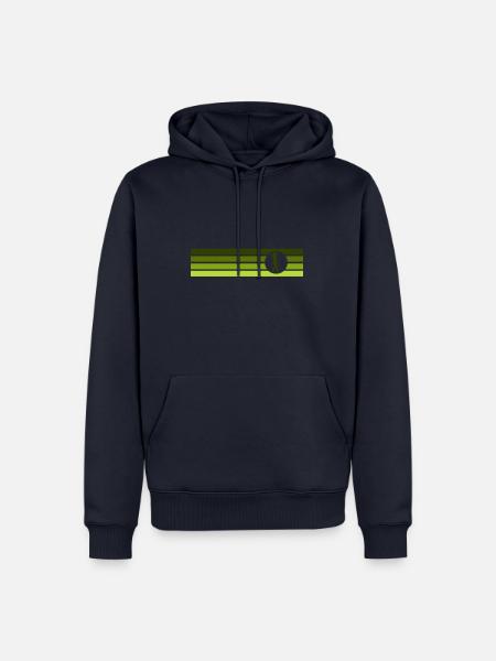 Axt Axtwerfen Axtwerfen - Männer Premium Bio Hoodie - Navy