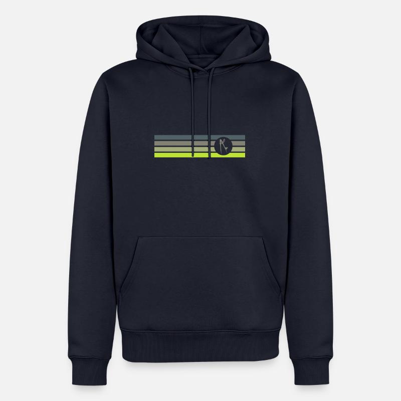 Architecte Architecte Architecture - Sweat à capuche Premium bio Homme - bleu marine