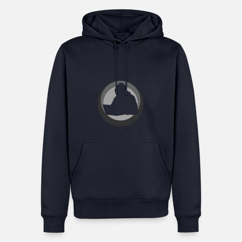 Informatik Hacker Hacken - Männer Premium Bio Hoodie - Navy