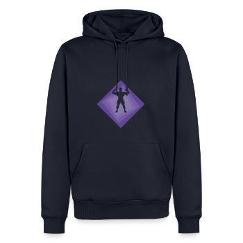 Wrestler Wrestling Kampfsport - Männer Premium Bio Hoodie - Navy - Vorne - Nico (187cm)