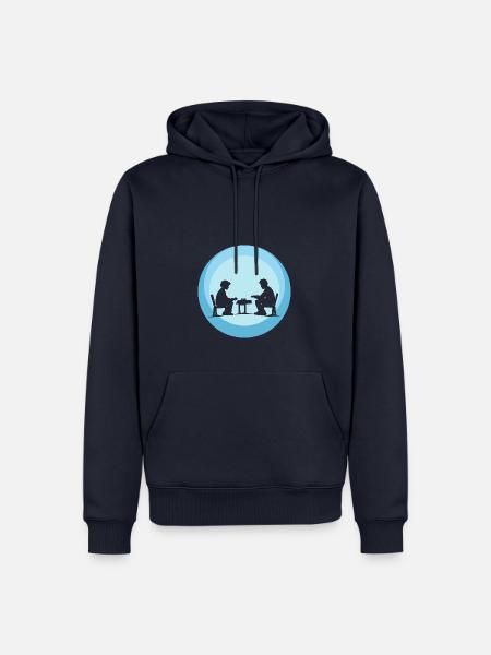 Brettspiele Taktik Gemeinschaftsspiele - Männer Premium Bio Hoodie - Navy