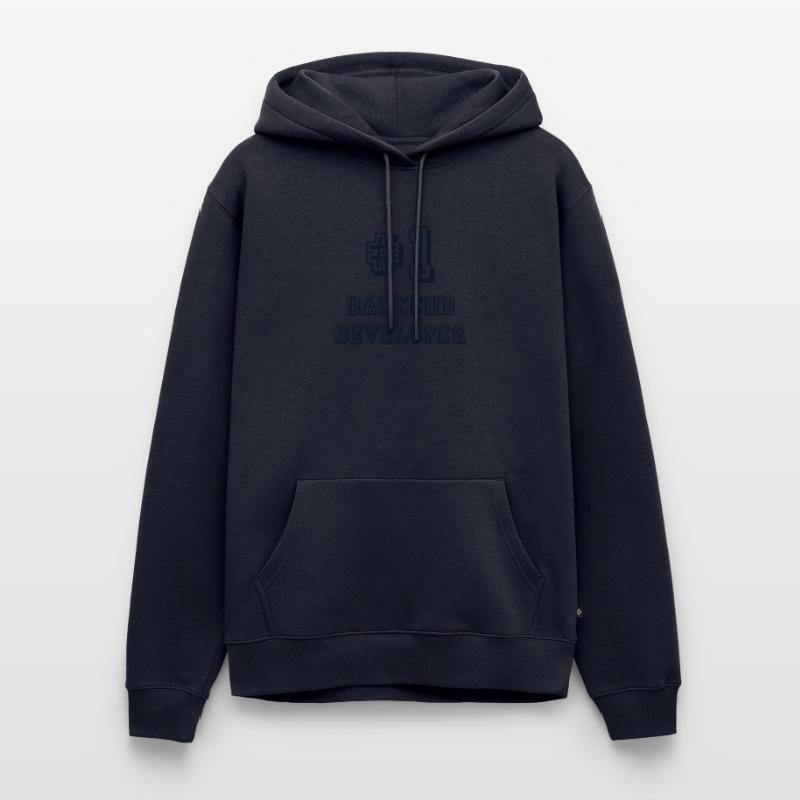 #1 Backend Developer Developer Coder Programmierer Männer Premium Bio Hoodie