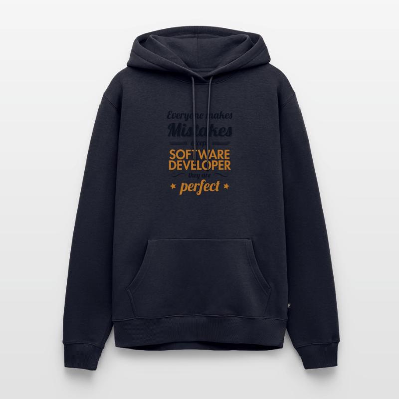 Software Developer are Perfect Developer Coder Männer Premium Bio Hoodie