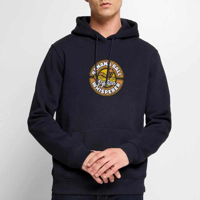 Boule de banane Python Chuchoter Python Boule de banane Sweat à capuche Premium bio Homme