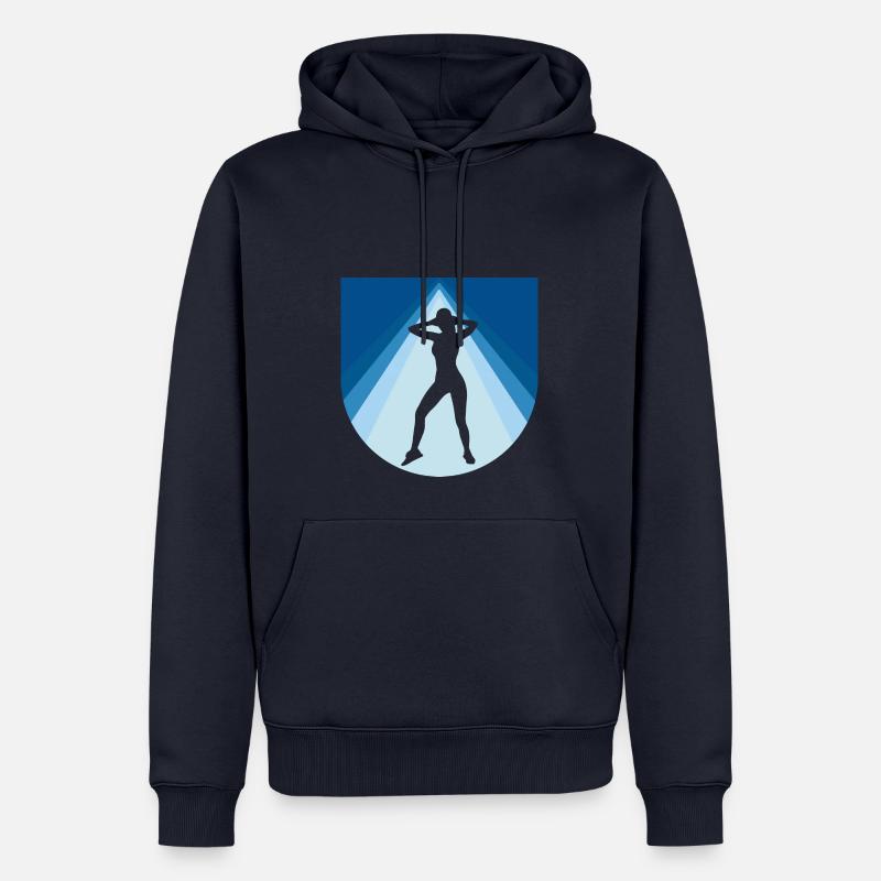 Training Training - Männer Premium Bio Hoodie - Navy