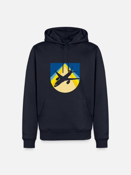Luftfahrt Flieger - Männer Premium Bio Hoodie - Navy