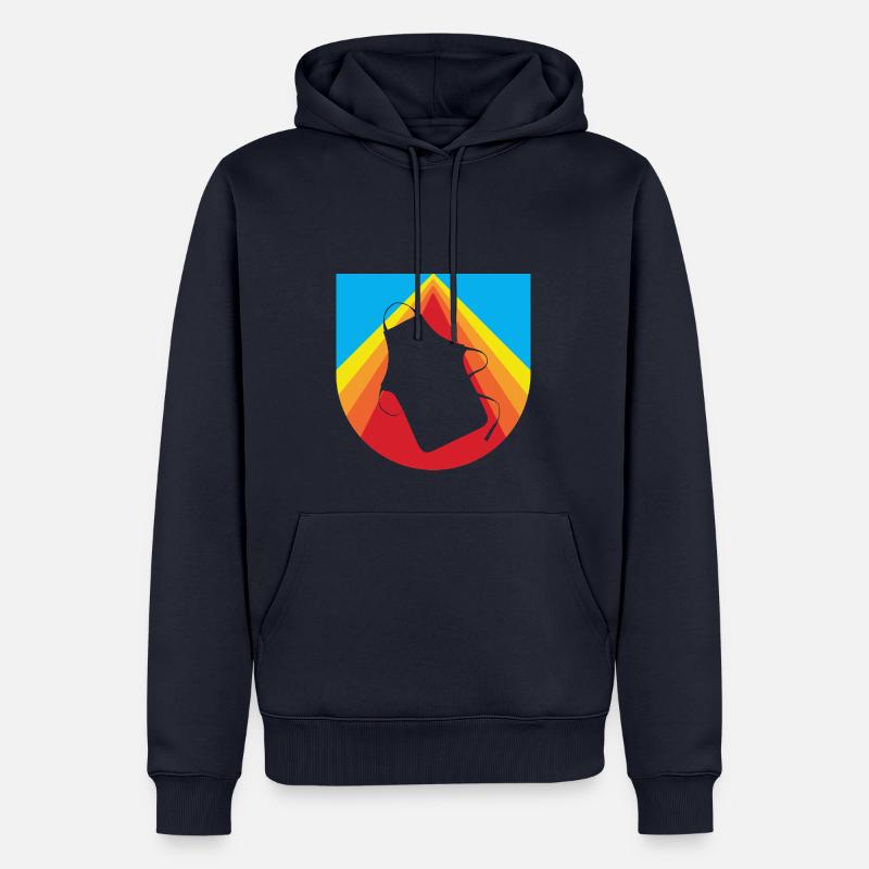 Backen Bäcker Backen - Männer Premium Bio Hoodie - Navy