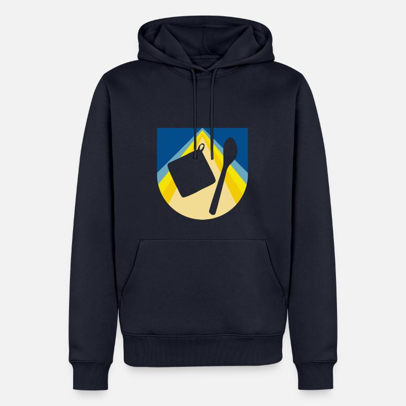 Backwaren Backwaren Backwaren - Männer Premium Bio Hoodie - Navy