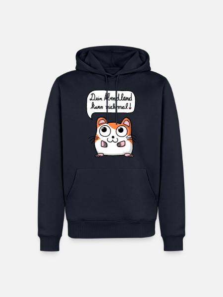 Dein Abendland - Männer Premium Bio Hoodie - Navy