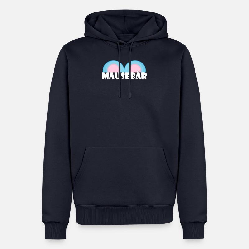 Kosename Mausebär Geschenkidee - Männer Premium Bio Hoodie - Navy