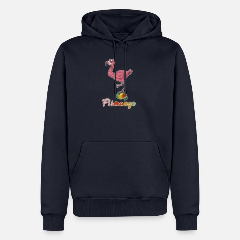 flimango - Männer Premium Bio Hoodie - Navy