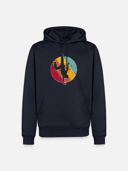 Breakdance B-Boy Geschenk - Männer Premium Bio Hoodie - Navy