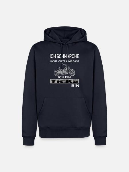 TRIKE TRIKER - Männer Premium Bio Hoodie - Navy