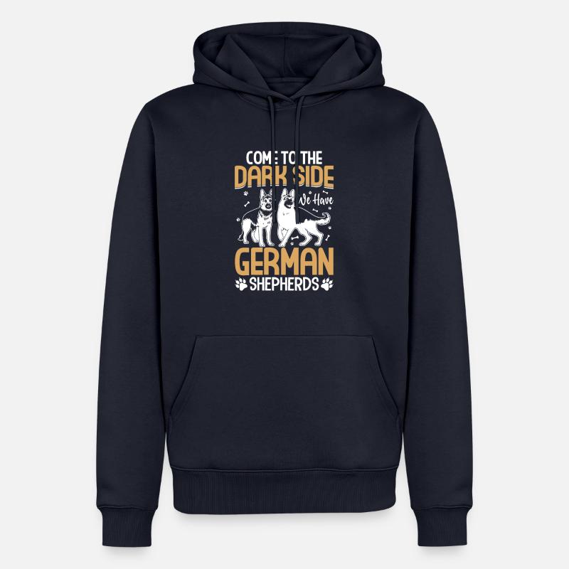 Deutscher Schäferhund - Männer Premium Bio Hoodie - Navy