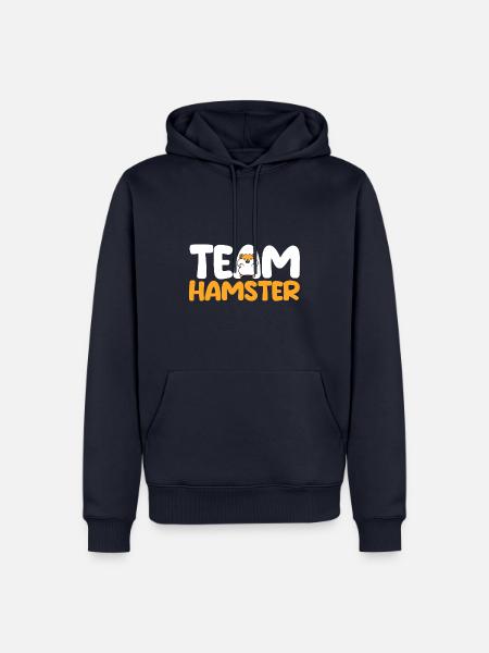 Nagetier Hamsterbesitzer Hamster - Männer Premium Bio Hoodie - Navy
