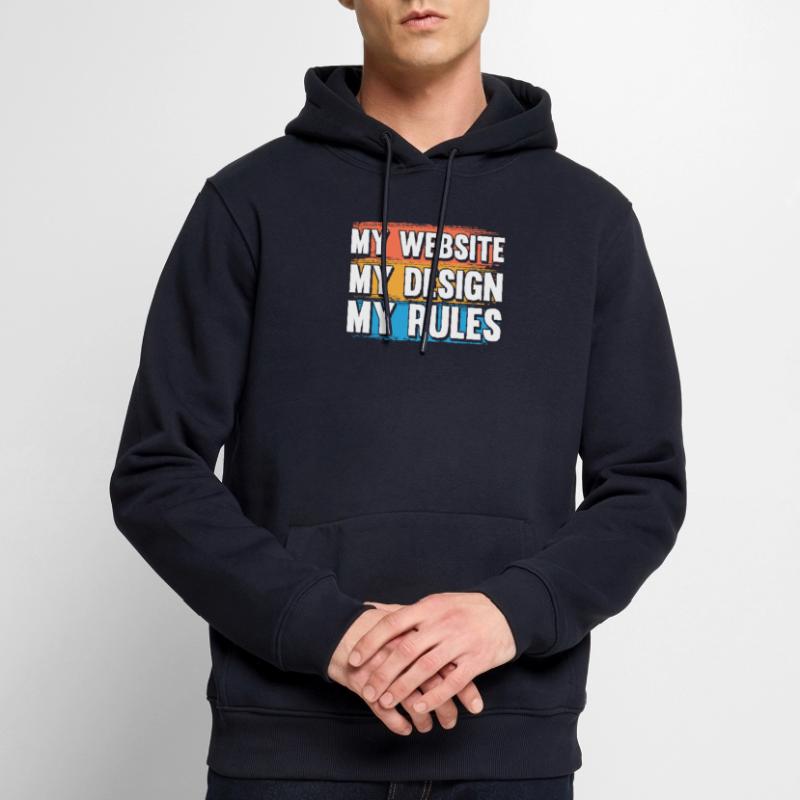 Web Developer Webdeveloper Web Developer Men’s Premium Organic Hoodie