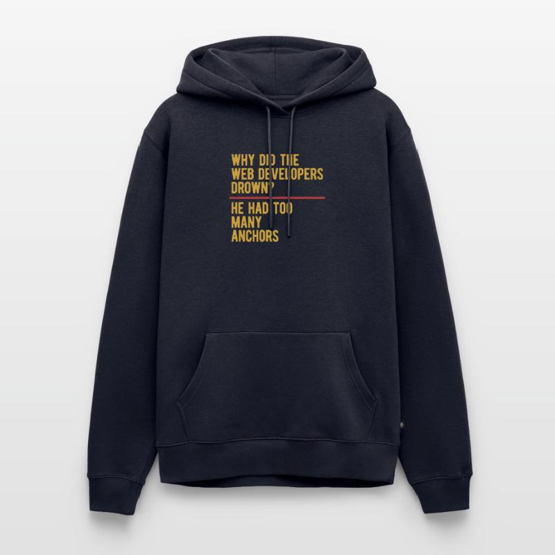 Web Developer Webdeveloper Web Developer Men’s Premium Organic Hoodie