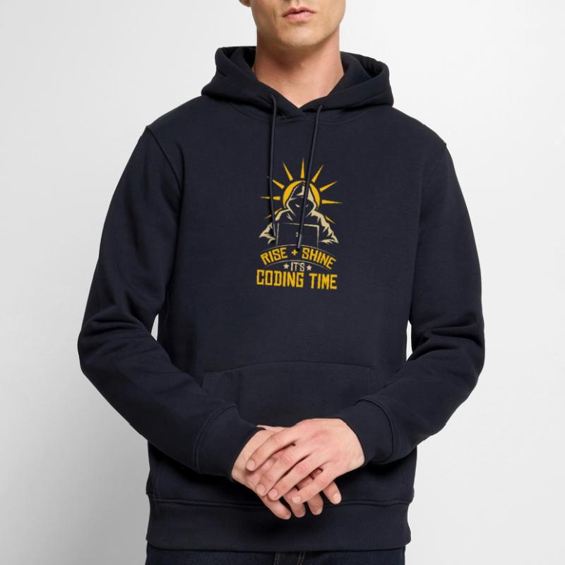 Developer Coder Programmer Funny Men’s Premium Organic Hoodie