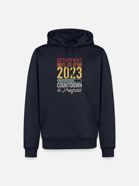 Retirement Class 2023 - Männer Premium Bio Hoodie - Navy