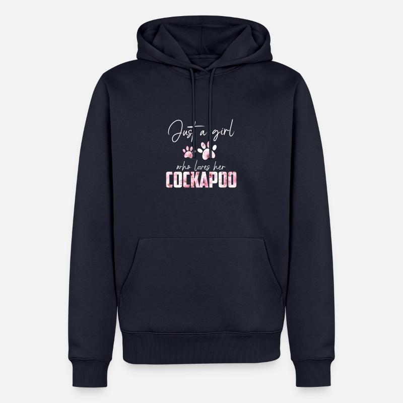 Cockapoo - Männer Premium Bio Hoodie - Navy