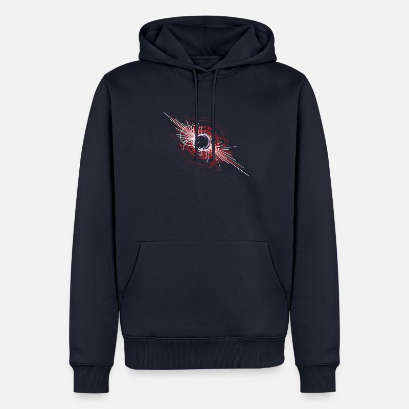 Futur physicien particule - Sweat à capuche Premium bio Homme - bleu marine