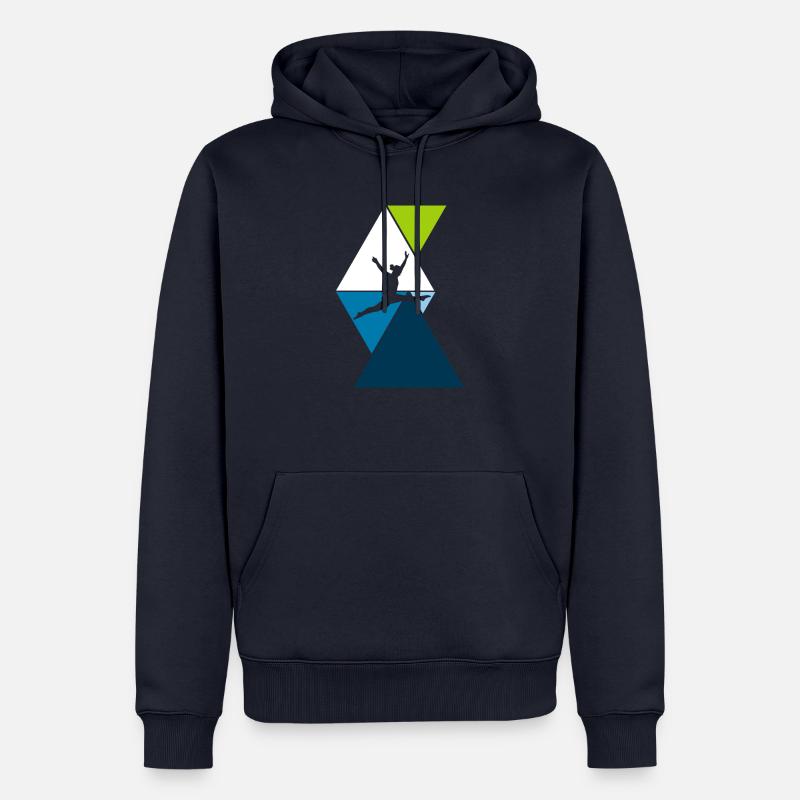 Danseuse de ballet - Sweat à capuche Premium bio Homme - bleu marine