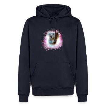 koala ,pink,graffiti,malerei,koalabär, brush - Männer Premium Bio Hoodie - Navy - Vorne - Nico (187cm)