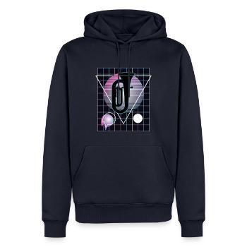 Tuba Spieler Tuba Musikinstrument - Männer Premium Bio Hoodie - Navy - Vorne - Nico (187cm)
