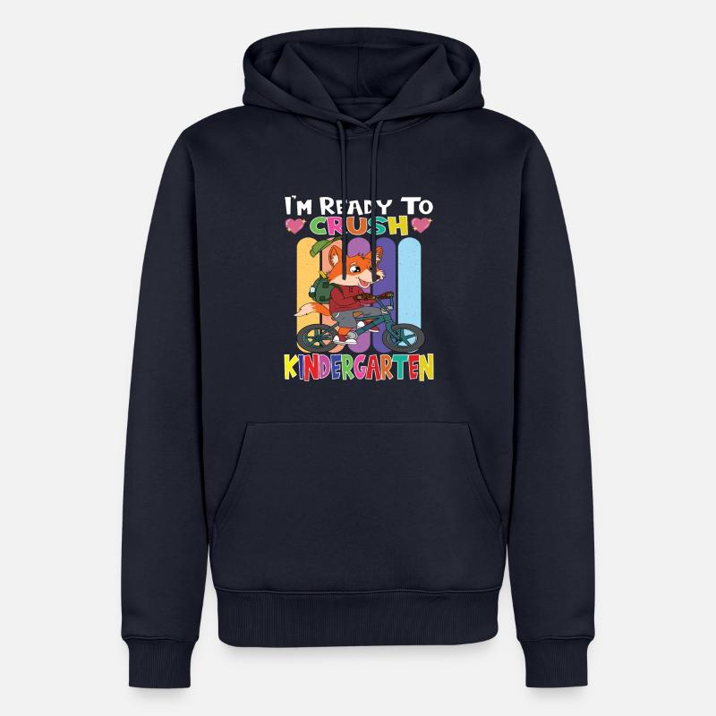 Kindergartenkind Kindergarten Geschenk - Männer Premium Bio Hoodie - Navy