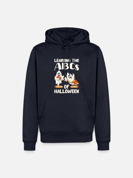 Funny Teacher Halloween Gifts - Men’s Premium Organic Hoodie - navy