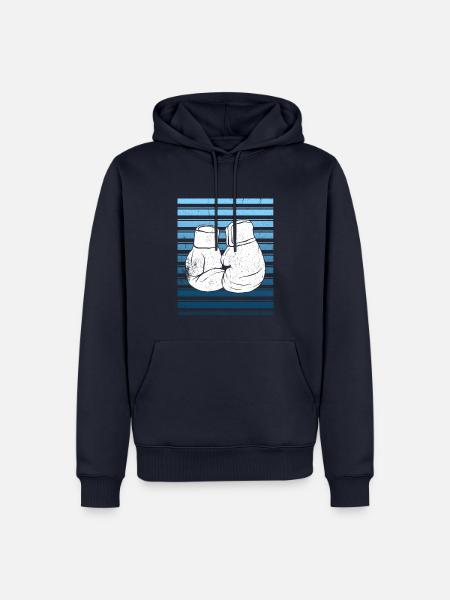 Kickboxen Kickboxer Kickboxing - Men’s Premium Organic Hoodie - navy