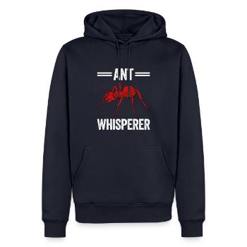 Antkeeping Ameisenzucht Ameisen - Männer Premium Bio Hoodie - Navy - Vorne - Nico (187cm)