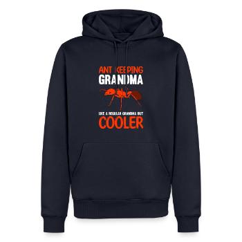 Antkeeping Ameisenzucht Ameisen - Männer Premium Bio Hoodie - Navy - Vorne - Nico (187cm)