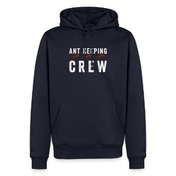 Antkeeping Ameisenzucht Ameisen - Männer Premium Bio Hoodie - Navy - Vorne - Nico (187cm)
