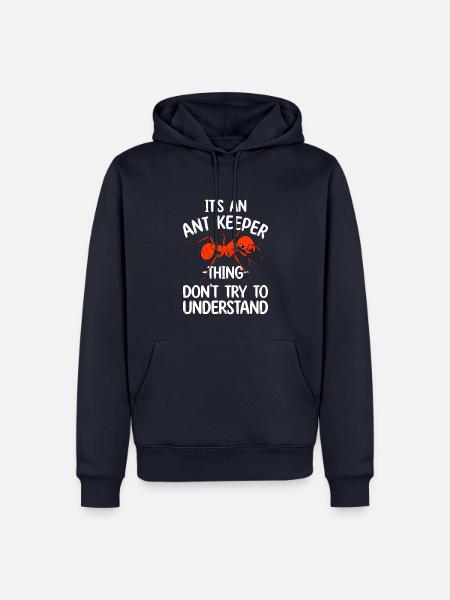 Antkeeping Ant Breeding Ants - Men’s Premium Organic Hoodie - navy