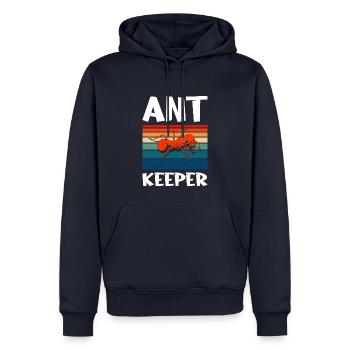 Antkeeping Ameisenzucht Ameisen - Männer Premium Bio Hoodie - Navy - Vorne - Nico (187cm)