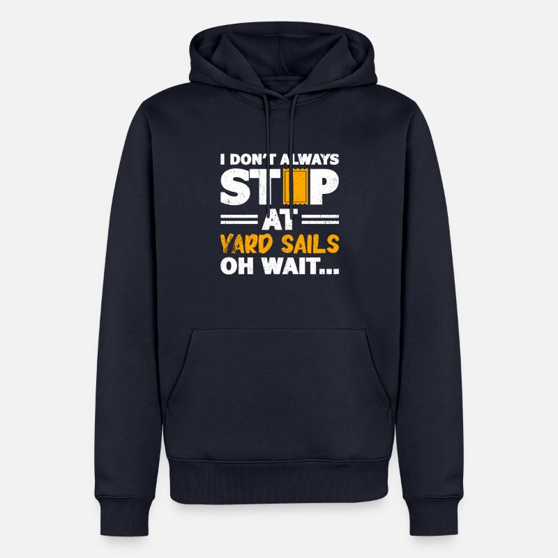 Coupon de points - Sweat à capuche Premium bio Homme - bleu marine