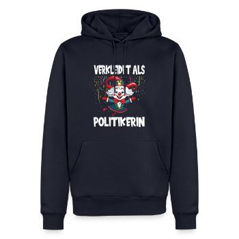 Karneval Kostüm Fasching Fastnacht - Männer Premium Bio Hoodie - Navy - Vorne - Nico (187cm)