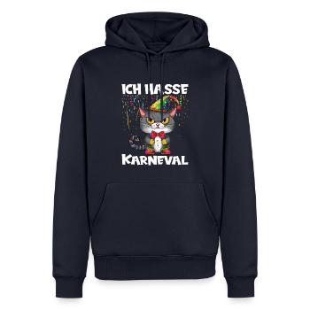 Karneval Kostüm Fasching Fastnacht - Männer Premium Bio Hoodie - Navy - Vorne - Nico (187cm)