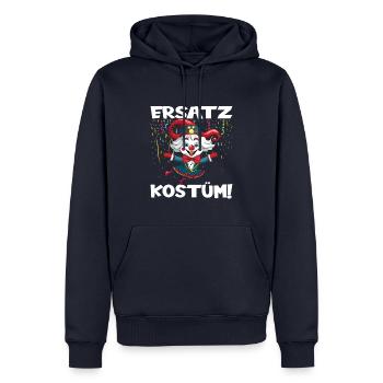 Karneval Kostüm Fasching Fastnacht - Männer Premium Bio Hoodie - Navy - Vorne - Nico (187cm)
