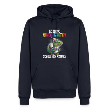 School child 2024 School enrolment 2024 Back to school - Men’s Premium Organic Hoodie - navy - Front - Nico (187cm)