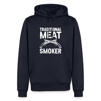 Vorderlader Muzzleloader Muzzle Loading - Männer Premium Bio Hoodie - Navy - Vorne - Nico (187cm)