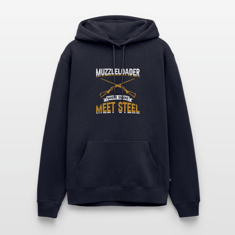 Vorderlader Muzzleloader Muzzle Loading Men’s Premium Organic Hoodie