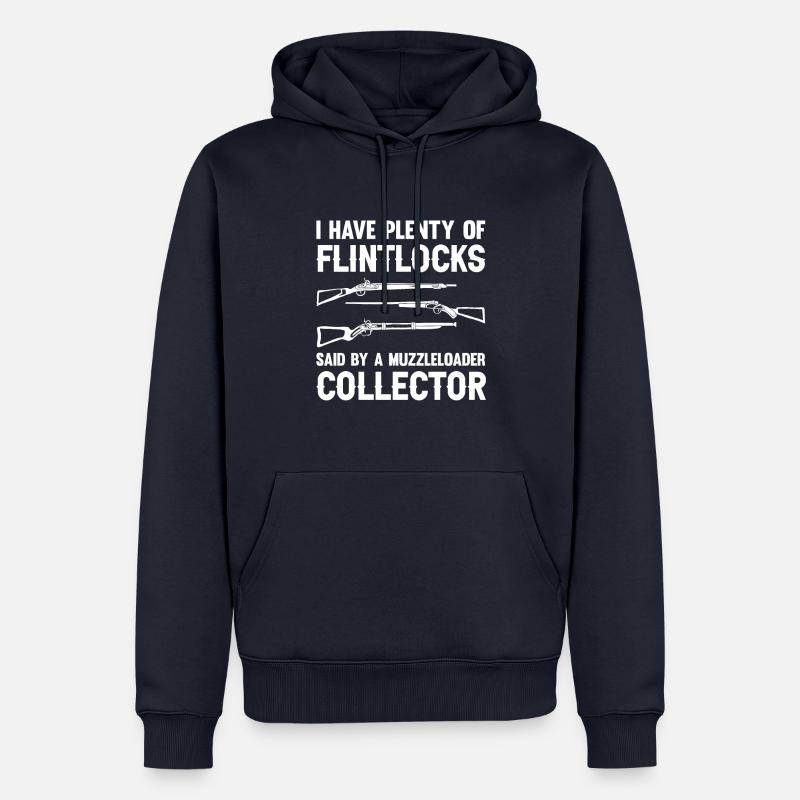 Vorderlader Muzzleloader Muzzle Loading - Männer Premium Bio Hoodie - Navy